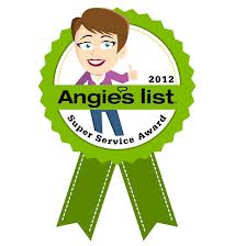 We won the Angies List Super Service Award Angie's list super service award winner